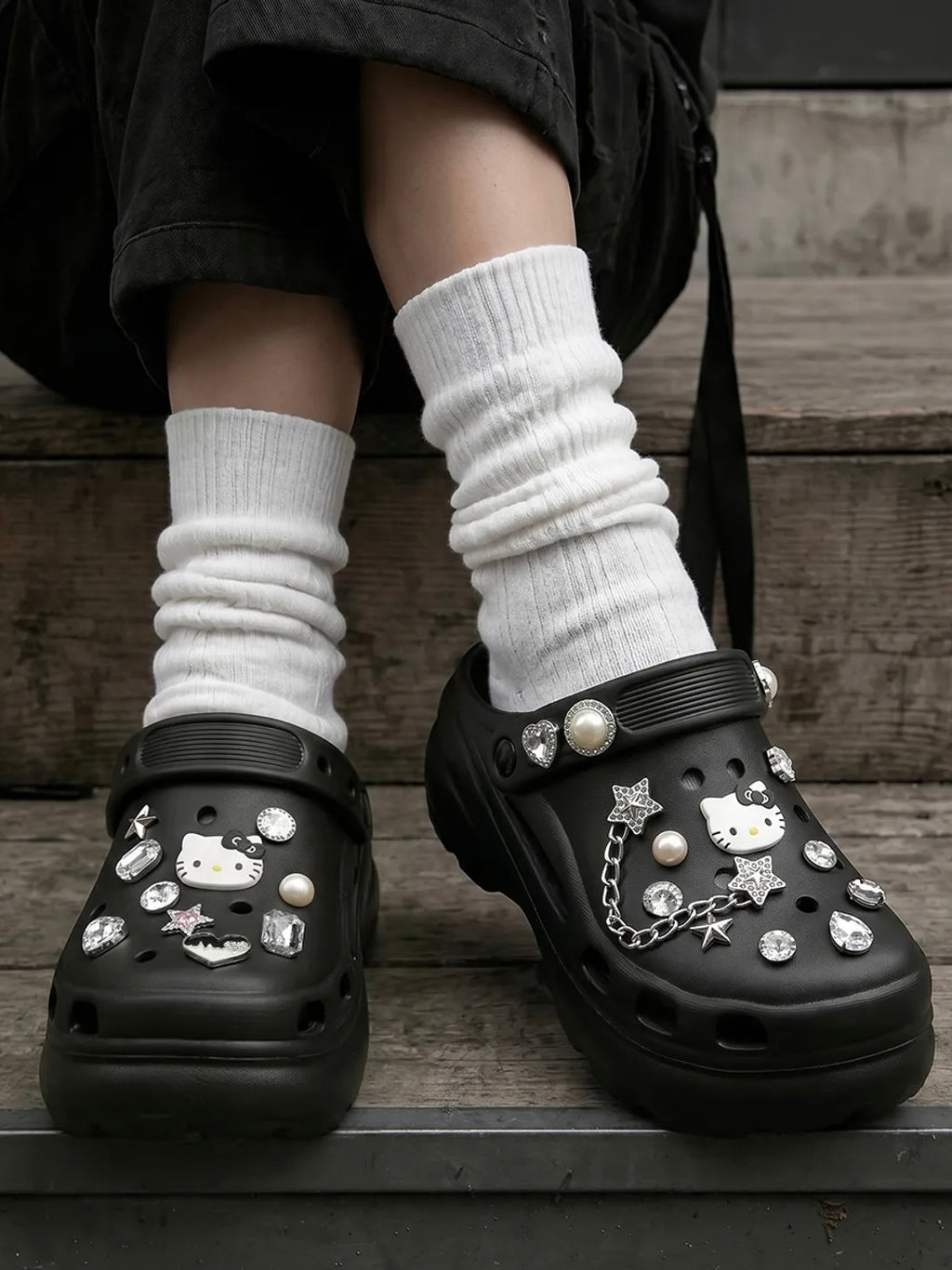 [SANRIO] Hello Kitty Platform Sandals LIMITED EDITION