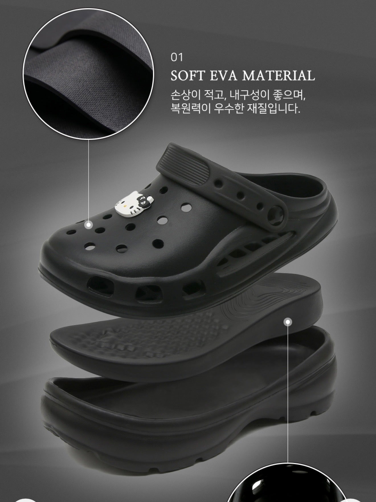 [SANRIO] Hello Kitty Platform Sandals LIMITED EDITION